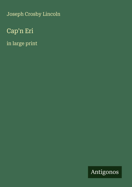 Kniha Cap'n Eri 
