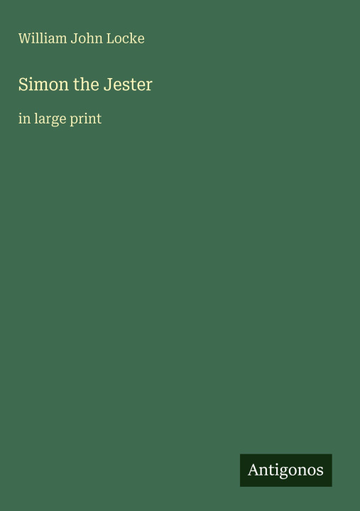 Kniha Simon the Jester 