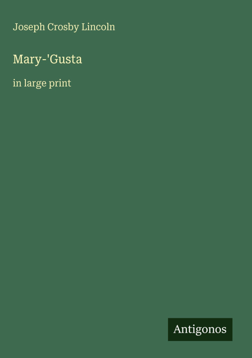 Kniha Mary-'Gusta 