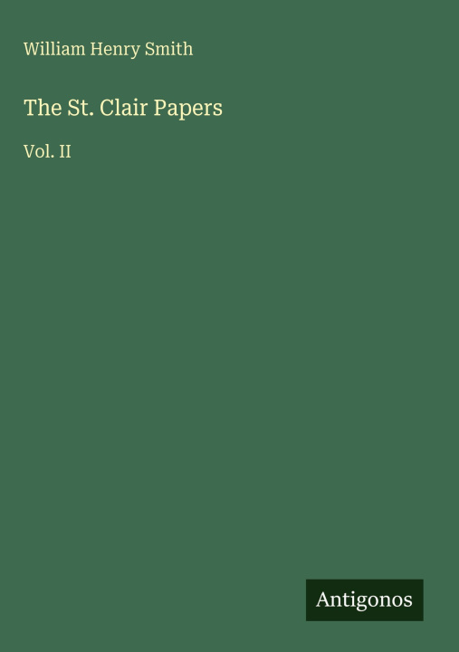 Kniha The St. Clair Papers 