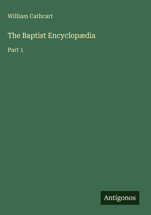 Kniha The Baptist Encyclopædia 