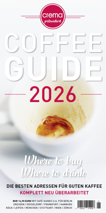 Kniha COFFEE GUIDE 2026 
