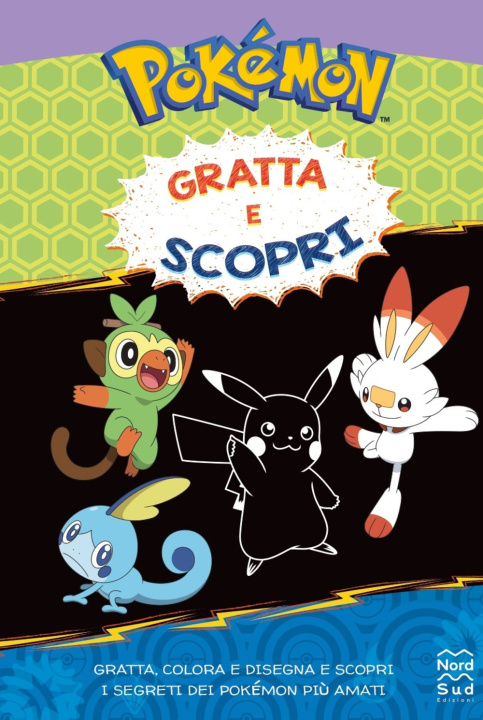 Kniha Pokémon. Gratta e scopri 
