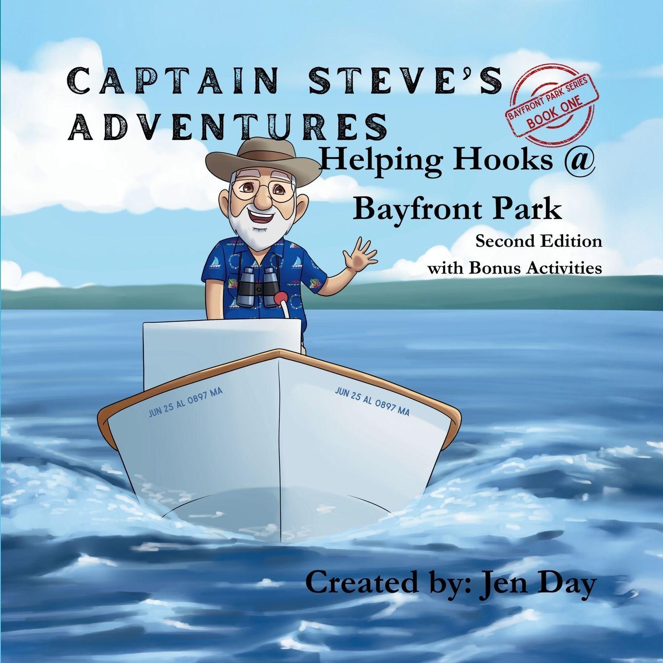 Βιβλίο Captain Steve's Adventures - Helping Hooks @ Bayfront Park Jen Day