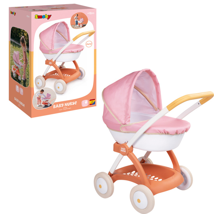 Kniha Wózek głęboki Smoby Baby Nurse 
