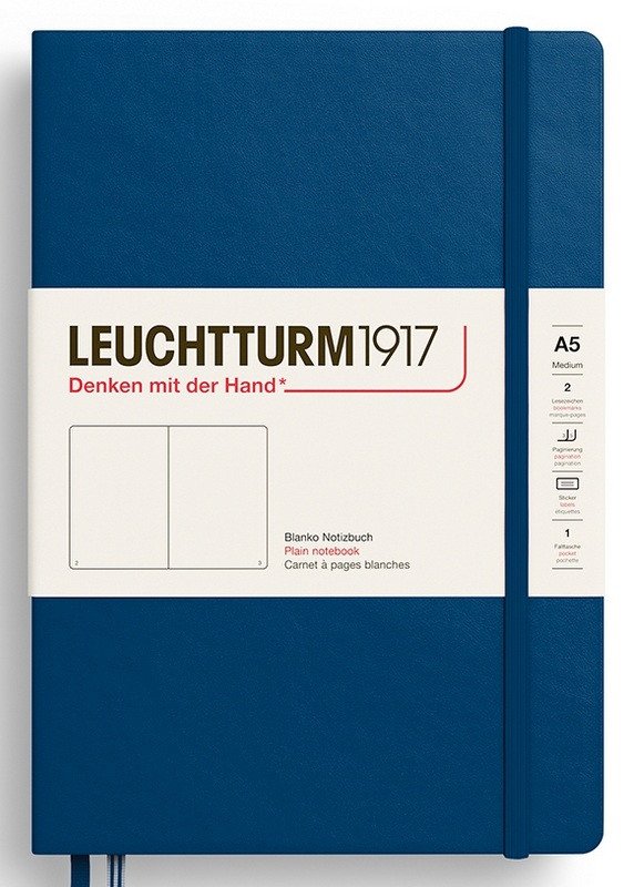 Pisarniški material Zápisník Indigo Hardcover Medium (A5) čistý 