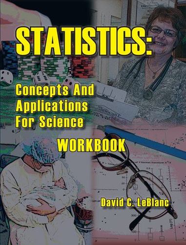 Kniha STATISTICS:CONC.+APPL.F/SCI.-WORKBOOK LEBLANC