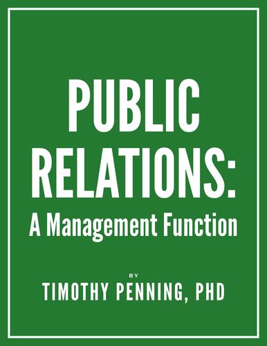 Kniha PUBLIC RELATIONS PENNING
