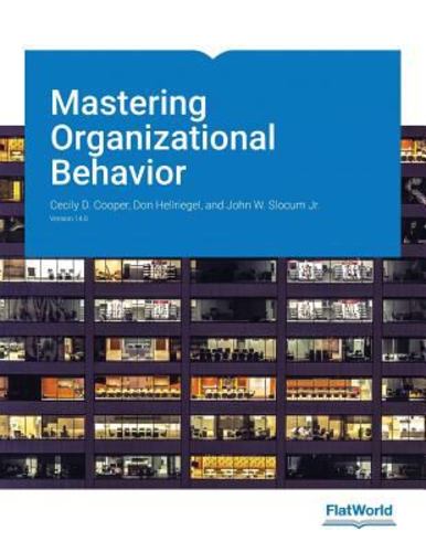 Kniha MASTERING ORGANIZATIONAL BEHAVIOR COOPER