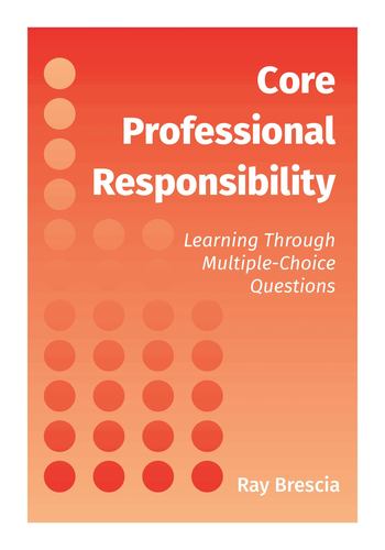 Könyv CORE PROFESSIONAL RESPONSIBILITY BRESCIA