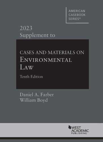 Kniha ENVIRONMENTAL LAW:CS.+MTRLS-23 SUPP. FARBER