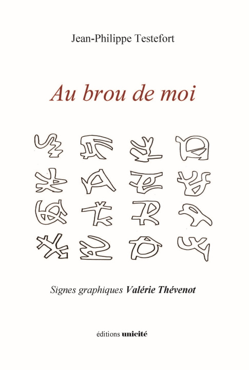 Kniha Au brou de moi Testefort