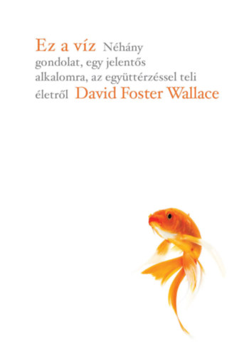 Knjiga Ez a víz Wallace