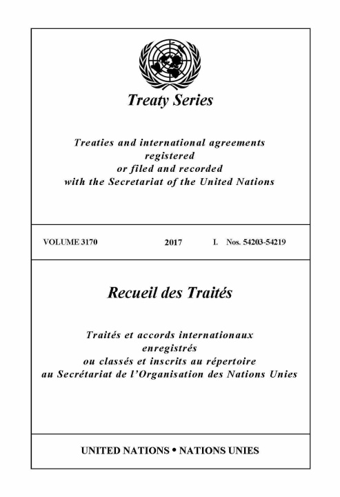 Βιβλίο Treaty Series 3170 United Nations Office of Legal Affairs