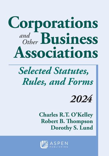 Βιβλίο CORP.+OTHER BUS.ASSN.-SEL.STAT...2024 OKELLEY