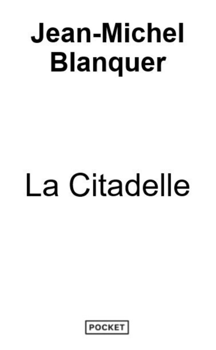 Kniha La Citadelle Jean-Michel Blanquer