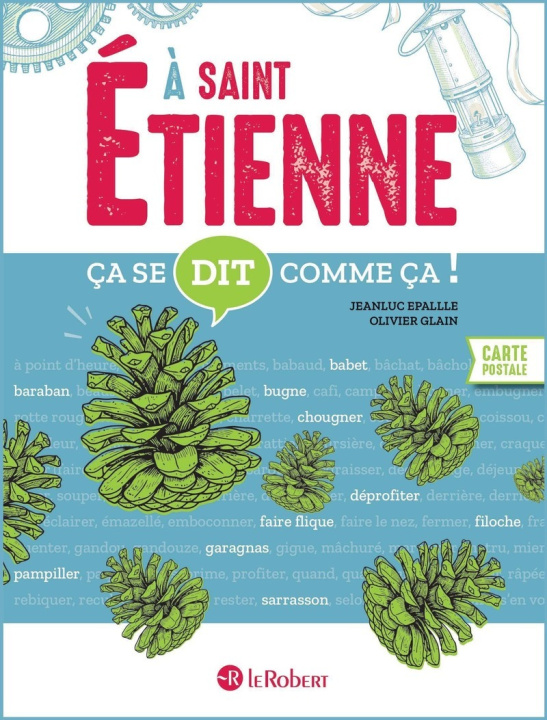 Kniha ça se dit comme ça à Saint-Etienne Olivier Glain