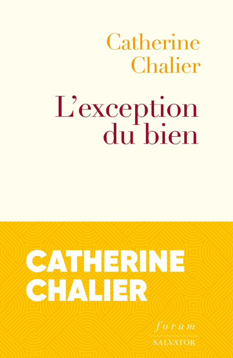 Kniha L'exception du bien Chalier