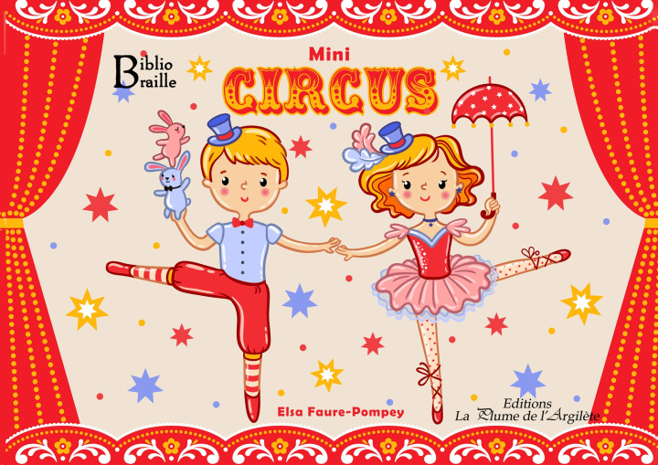 Kniha Mini Circus - BRAILLE Faure-Pompey