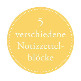 Hra/Hračka Notizzettelbox Gustav Klimt »Mohnwiese« 