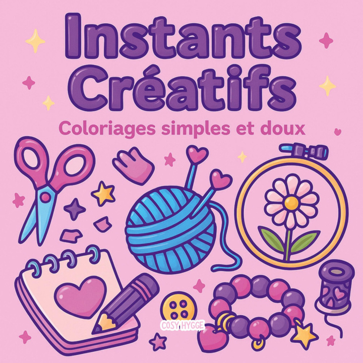 Kniha INSTANTS CREATIFS HYGGE COSY