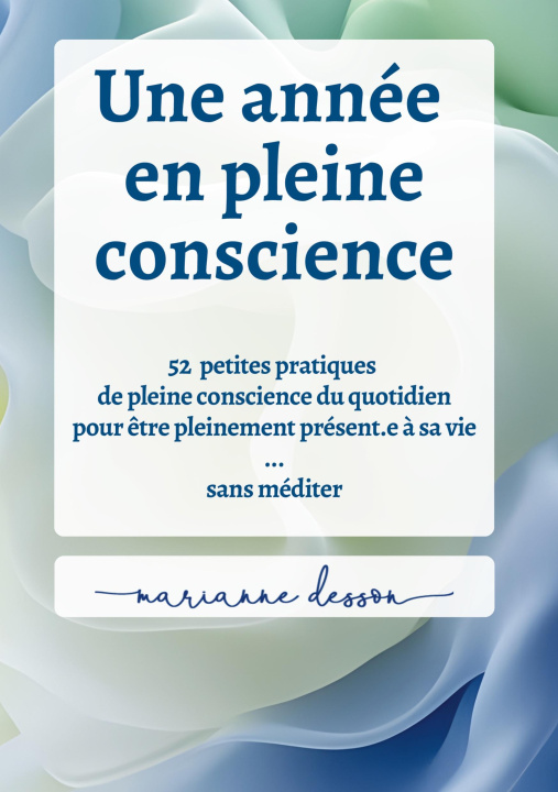 Kniha ANNEE EN PLEINE CONSCIENCE DESSON MARIANNE