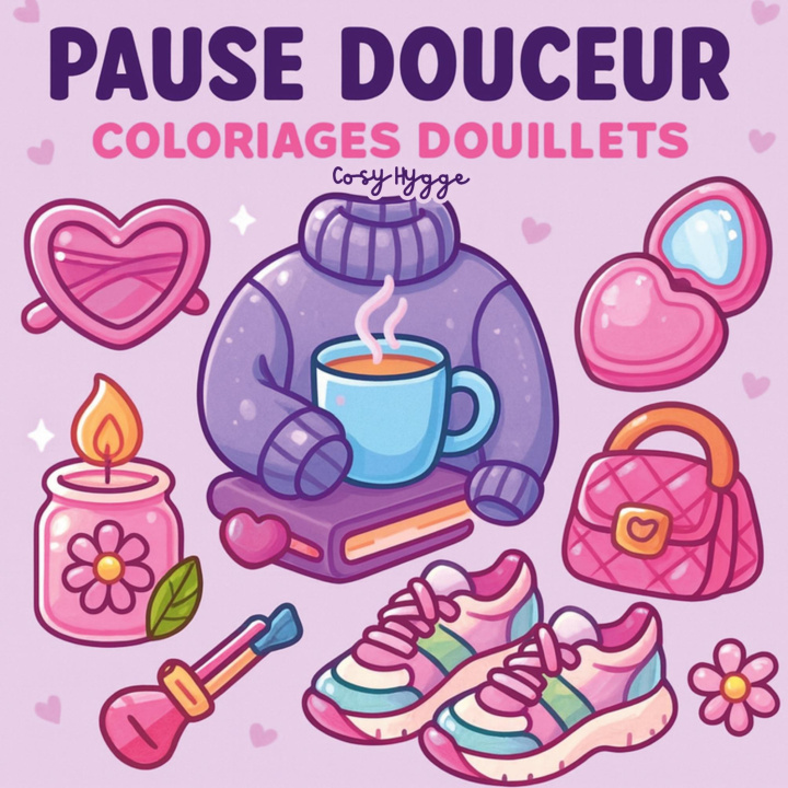 Kniha PAUSE DOUCEUR HYGGE COSY