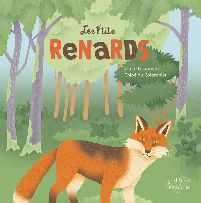 Könyv Les p'tits renards Claire Lecoeuvre