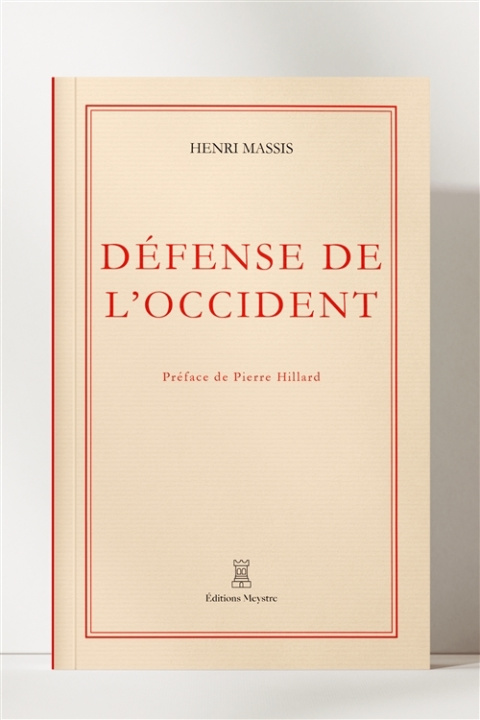 Kniha Défense de l'Occident Massis