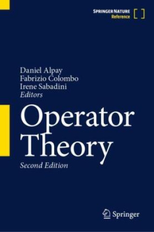 Kniha Operator Theory, m. 3 Buch Daniel Alpay