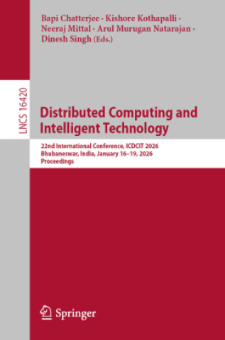Kniha Distributed Computing and Intelligent Technology Bapi Chatterjee