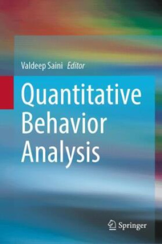 Könyv Quantitative Behavior Analysis Valdeep Saini