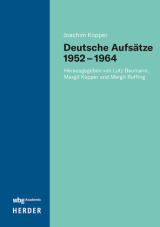 Buch Deutsche Aufsätze 1952-1964 Joachim Kopper