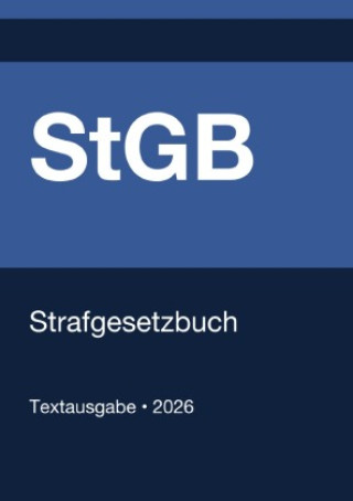 Βιβλίο StGB - Strafgesetzbuch (Deutschland) 2026 Gesetze24 Deutschland