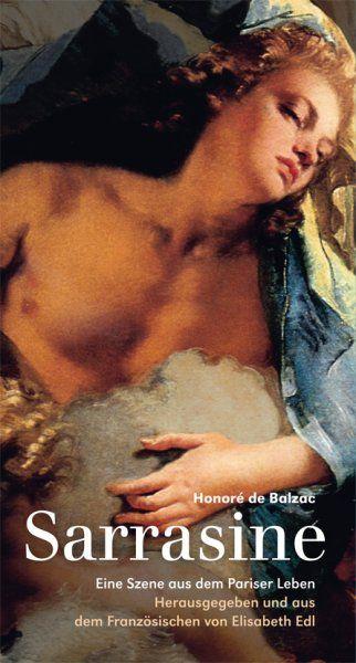 Book Sarrasine Honoré de Balzac