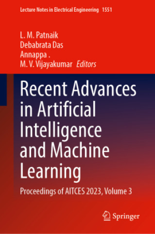 Boek Recent Advances in Artificial Intelligence and Machine Learning L. M. Patnaik