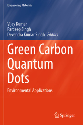 Knjiga Green Carbon Quantum Dots Vijay Kumar