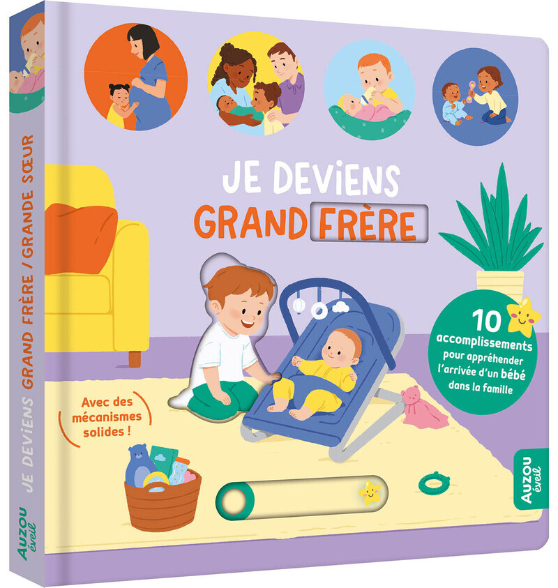 Βιβλίο Je deviens grand frère / grande soeur 