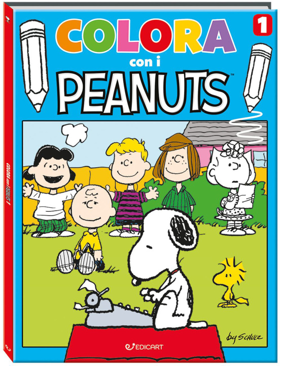 Kniha Colora con i Peanuts 