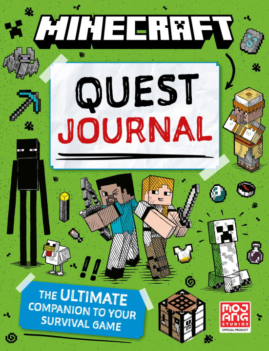 Könyv Minecraft Quest Journal Mojang AB
