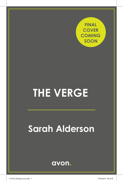 Kniha Verge Sarah Alderson