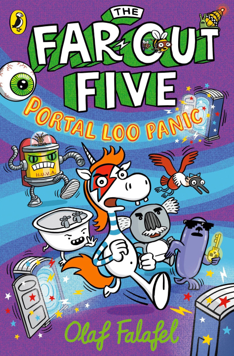 Kniha Far-Out Five: Portal Loo Panic Olaf Falafel