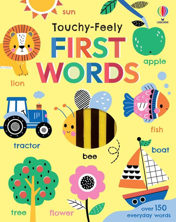 Kniha Touchy-Feely First Words Felicity Brooks