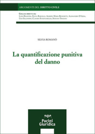 Knjiga quantificazione punitiva del danno Silvia Romanò
