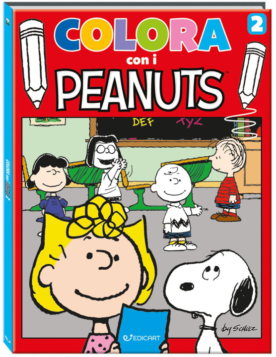 Kniha Colora con i Peanuts 