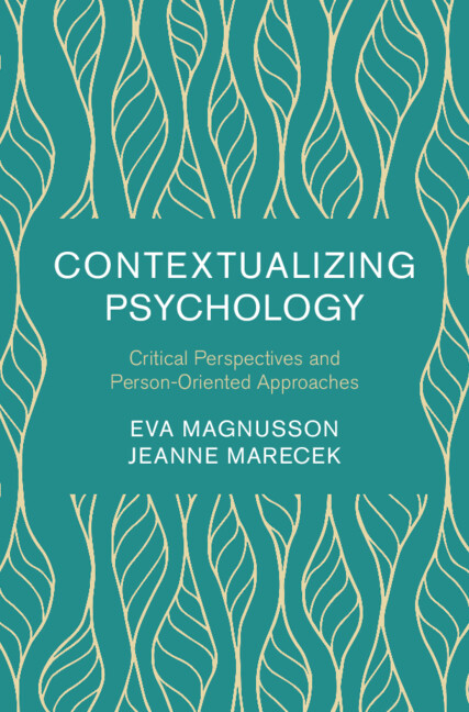 Boek Contextualizing Psychology Eva Magnusson
