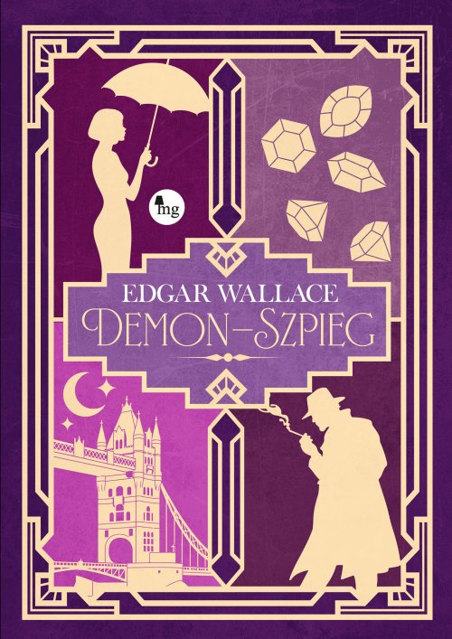 Kniha Demon-szpieg Edgar Wallace