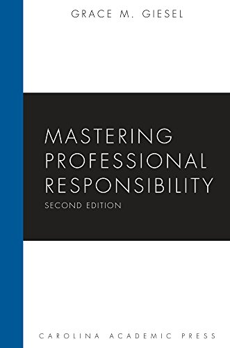 Kniha MASTERING PROFESSIONAL RESPONSIBILITY GIESEL
