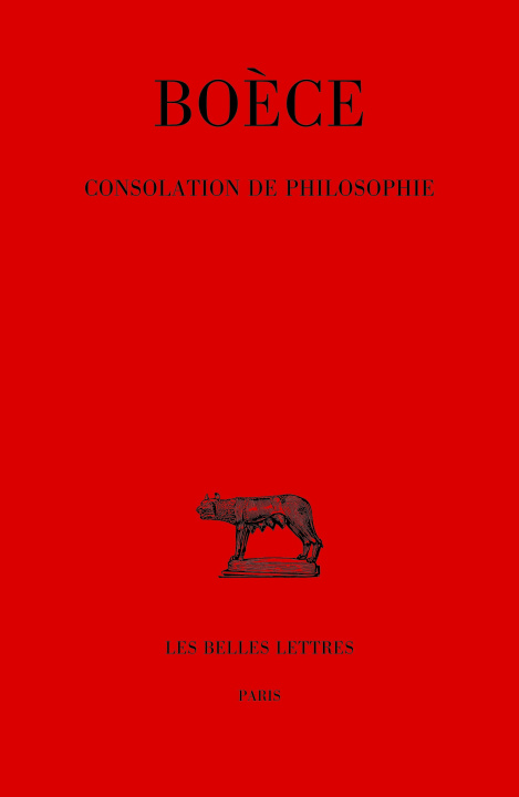 Kniha Consolation de Philosophie Boèce