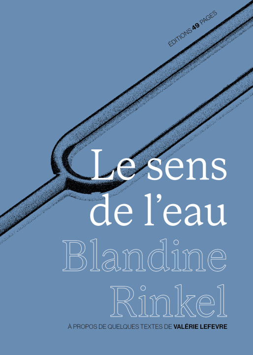 Kniha LE SENS DE L'EAU BLANDINE RINKEL